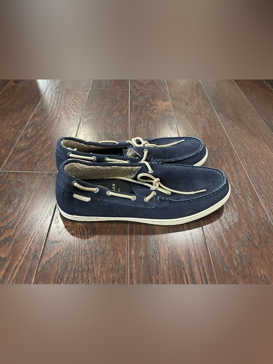 Cole Haan Pinch Weekender Camp Moccasin Navy Suede Men Size 11M main image 5